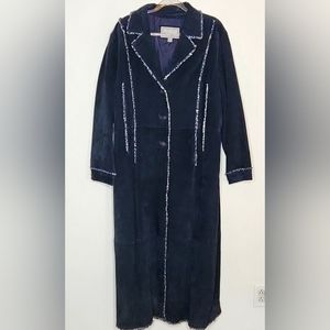 Wilsons Leather Maxima Suede Leater Maxi Coat Plus Size 3X